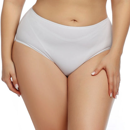 Women's high waist sexy cotton briefs